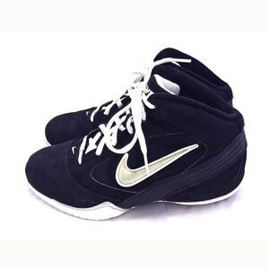 Nike Kids Flight Scorer black/white basketball shoes